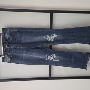 NWOT JUDY BLUE STRAIGHT FIT DISTRESSED JEANS. SZ 16W